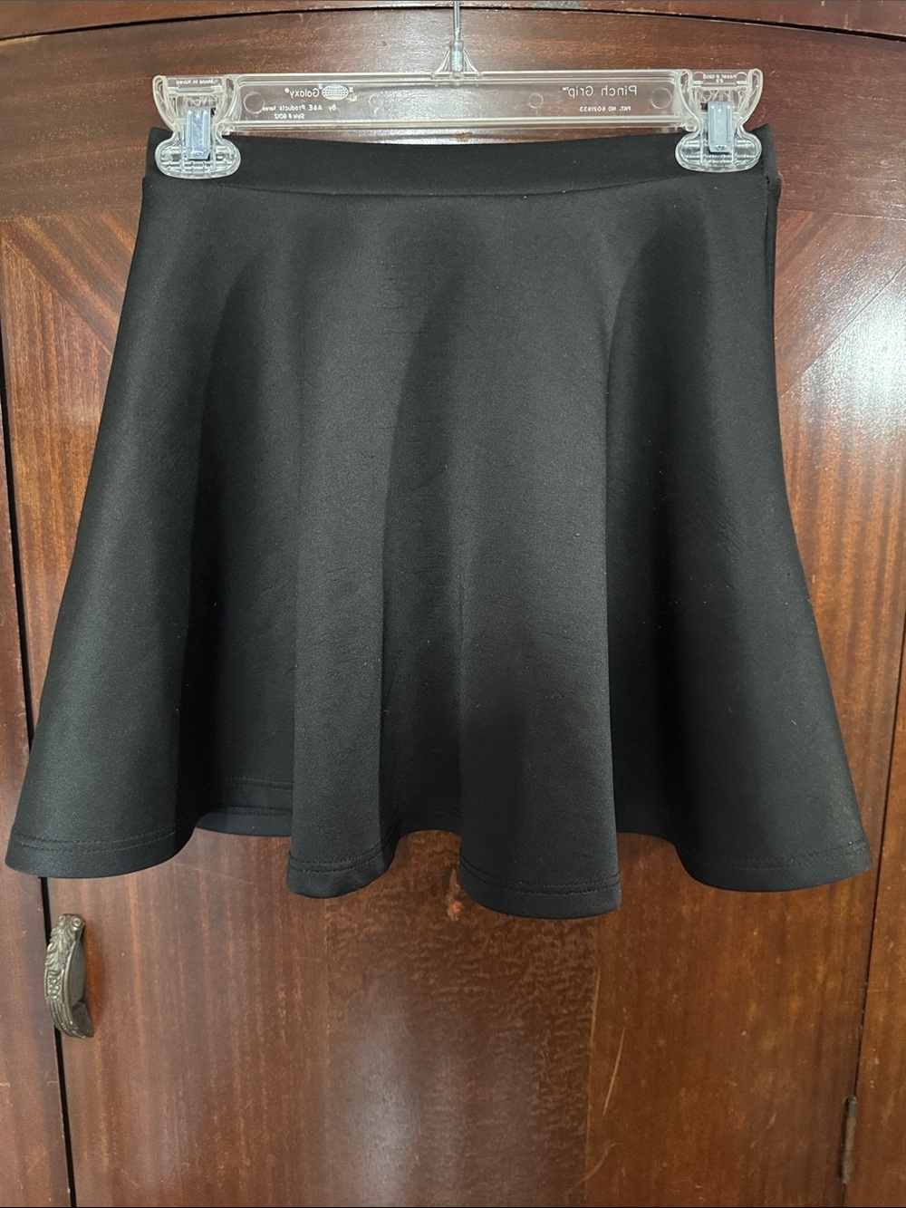 Popular Basics Black A-Line Skater Skirt